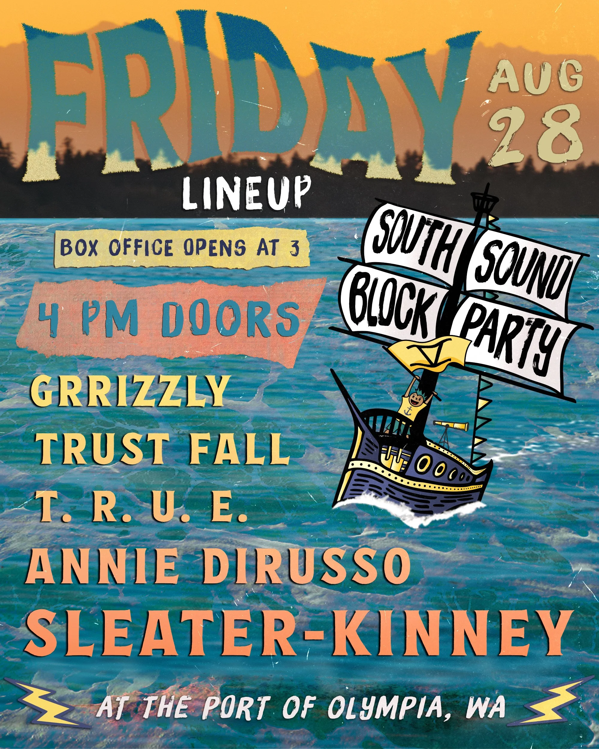 Official Friday 2026 lineup poster